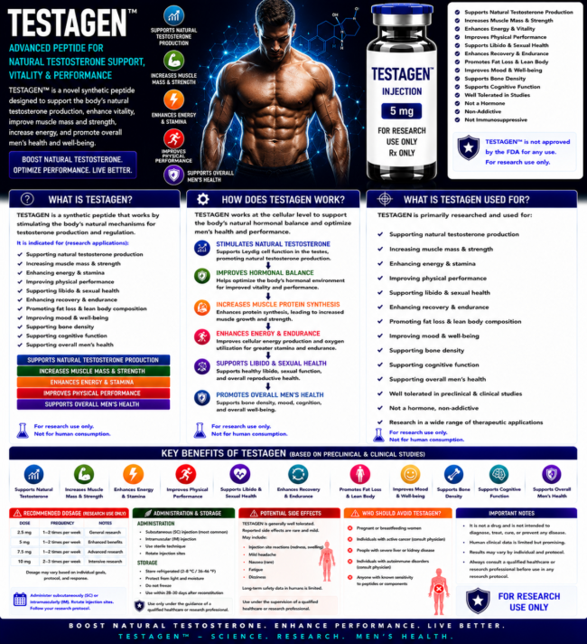 TESTAGEN preview